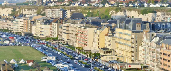 Immeubles du front de mer de Dieppe