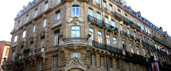 Immeuble haussmannien de la rue d’Alsace-Lorraine, à Toulouse