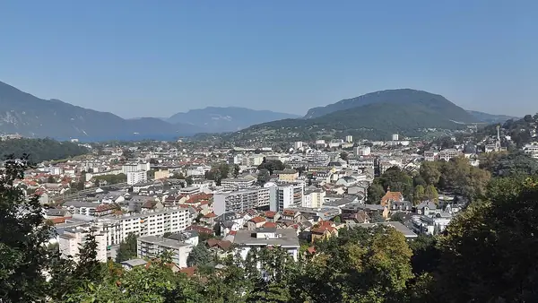 Vue d’Aix-les-Bains