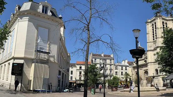 Vue d’Aubervilliers