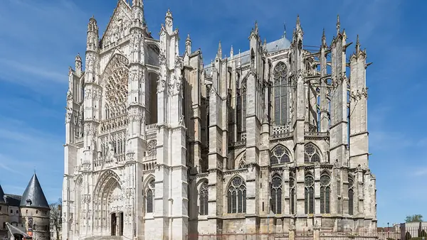 Vue de Beauvais, chef-lieu du département