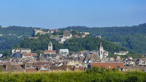 Vue de Besançon, chef-lieu du département
