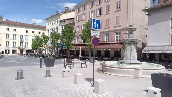 Vue de Bourgoin-Jallieu