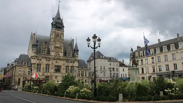 Vue de Compiègne