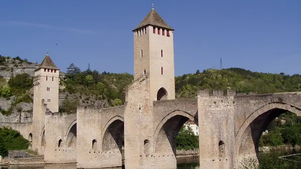 Vue de Cahors, chef-lieu du département