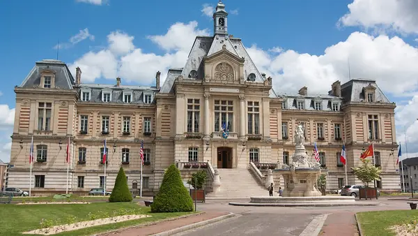 Vue d’Évreux, chef-lieu du département