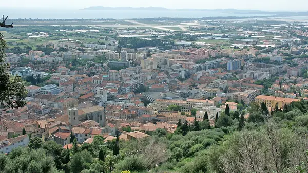 Vue de Hyères