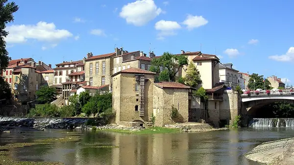 Vue de Mont-de-Marsan, chef-lieu du département