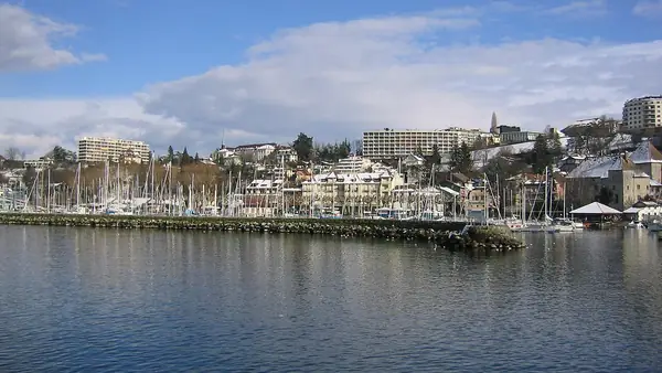 Vue de Thonon-les-Bains